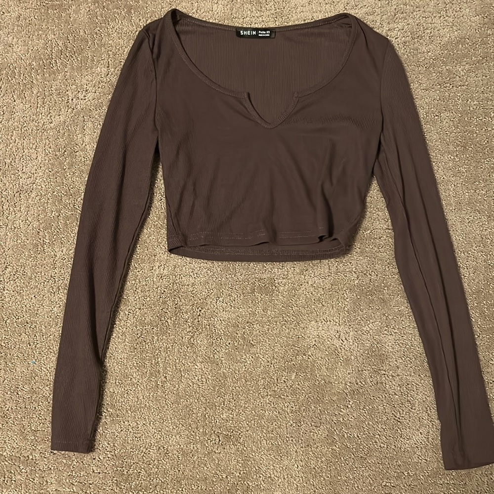 I am selling an aesthetic fall shirt. It is cropped and is good quality.